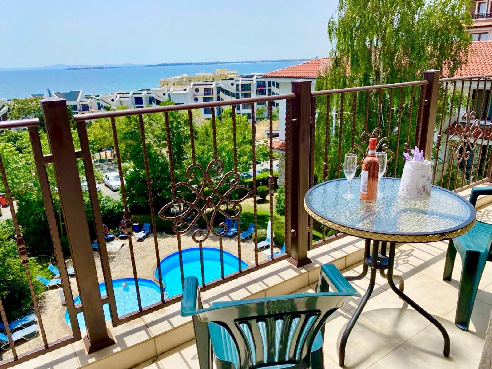 Ferienwohnung Delfin Sea View Sweti Wlas Exterior foto