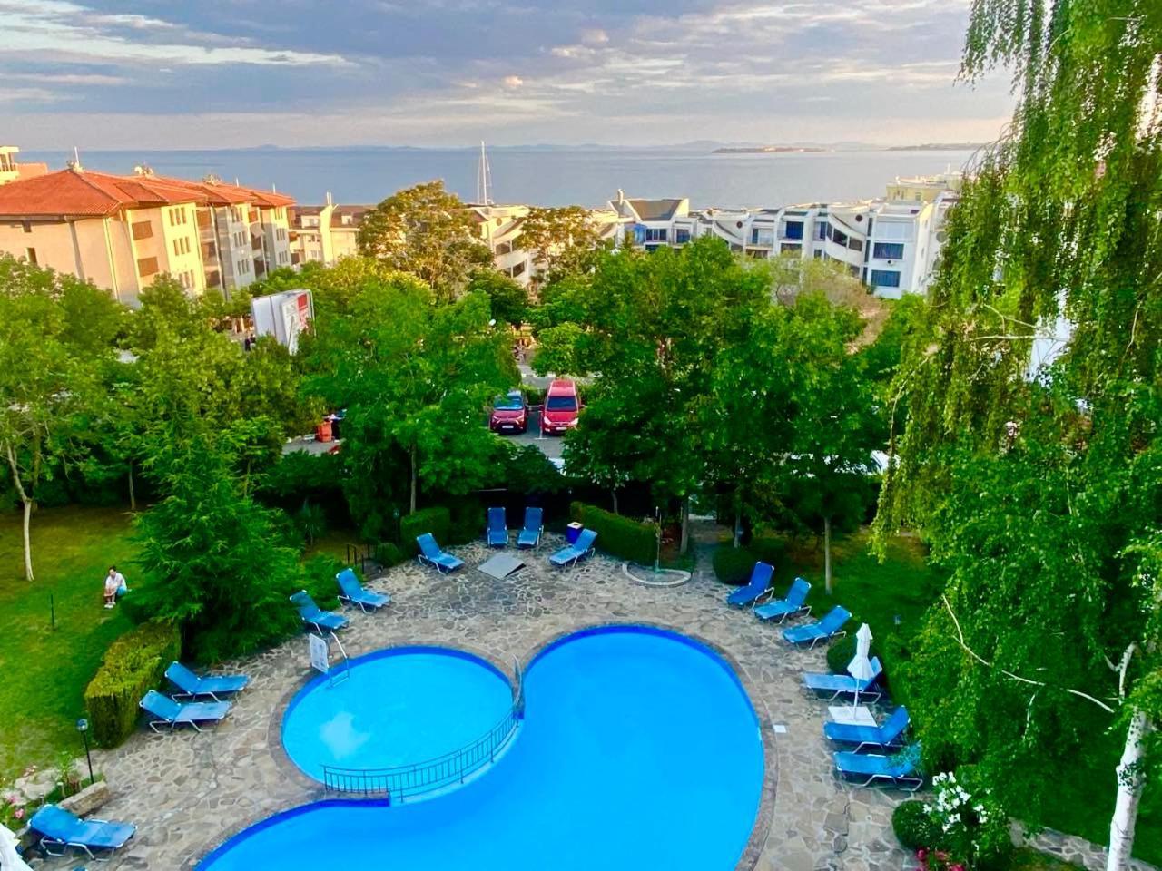Ferienwohnung Delfin Sea View Sweti Wlas Exterior foto