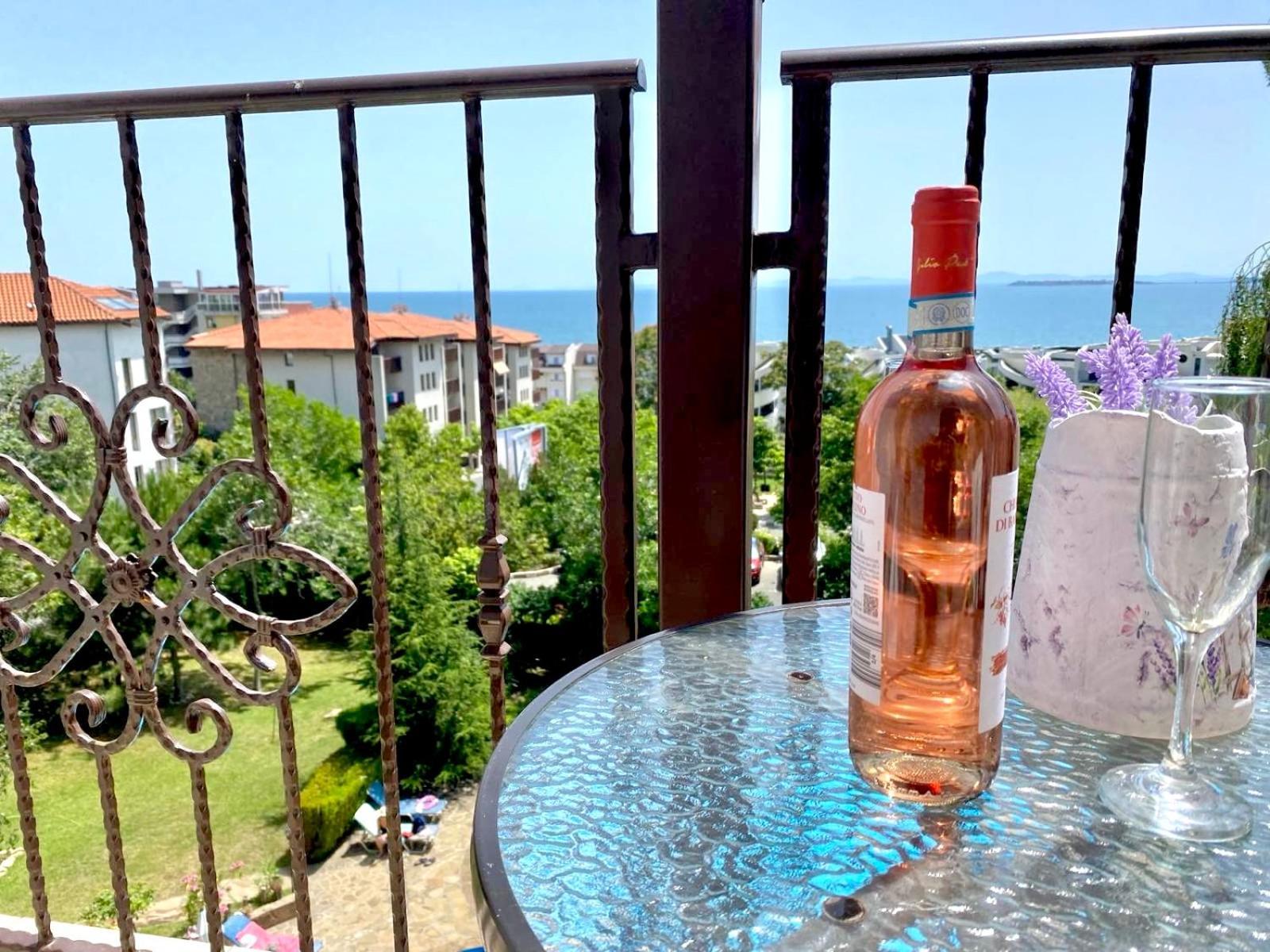 Ferienwohnung Delfin Sea View Sweti Wlas Exterior foto
