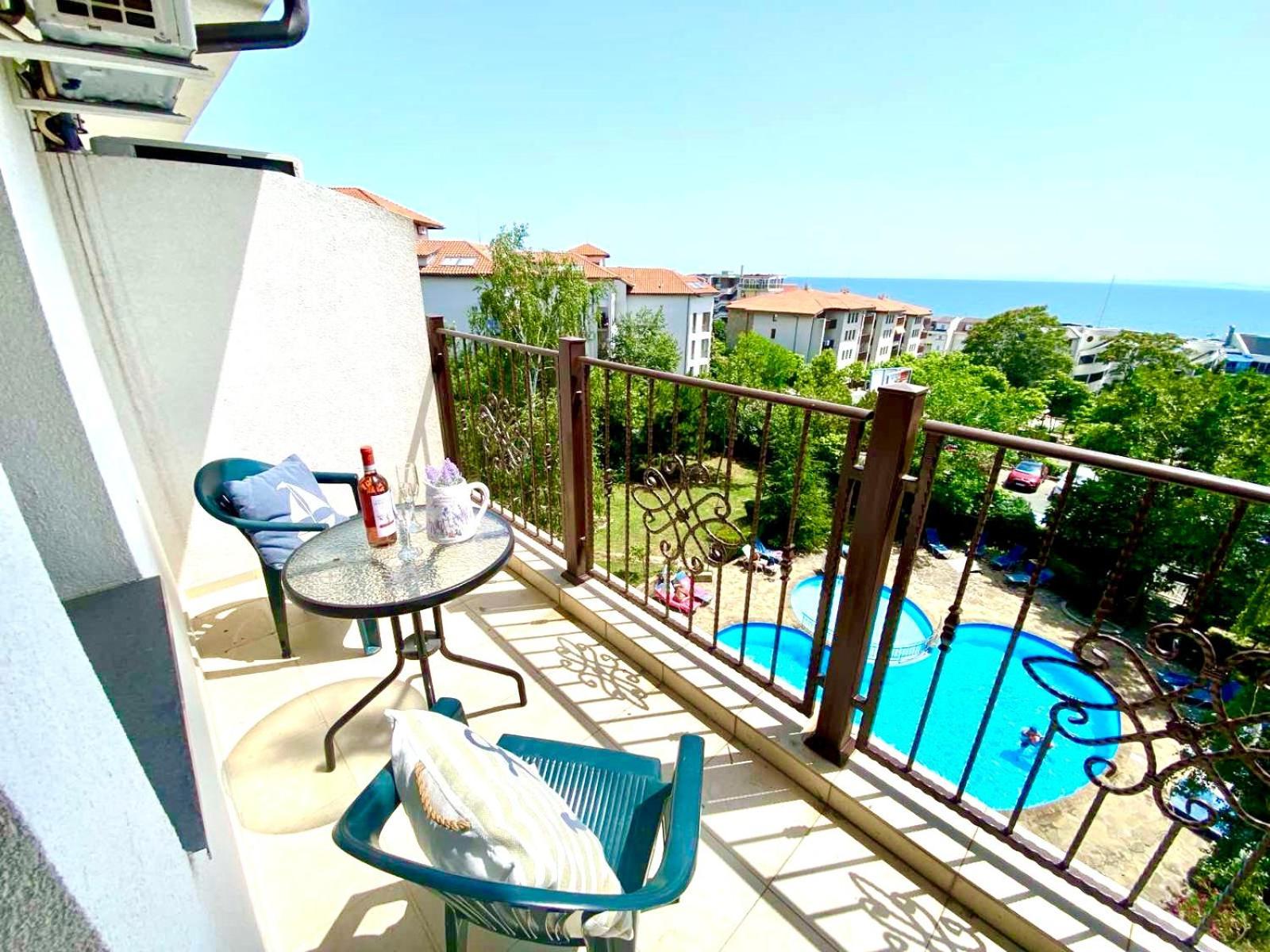 Ferienwohnung Delfin Sea View Sweti Wlas Exterior foto