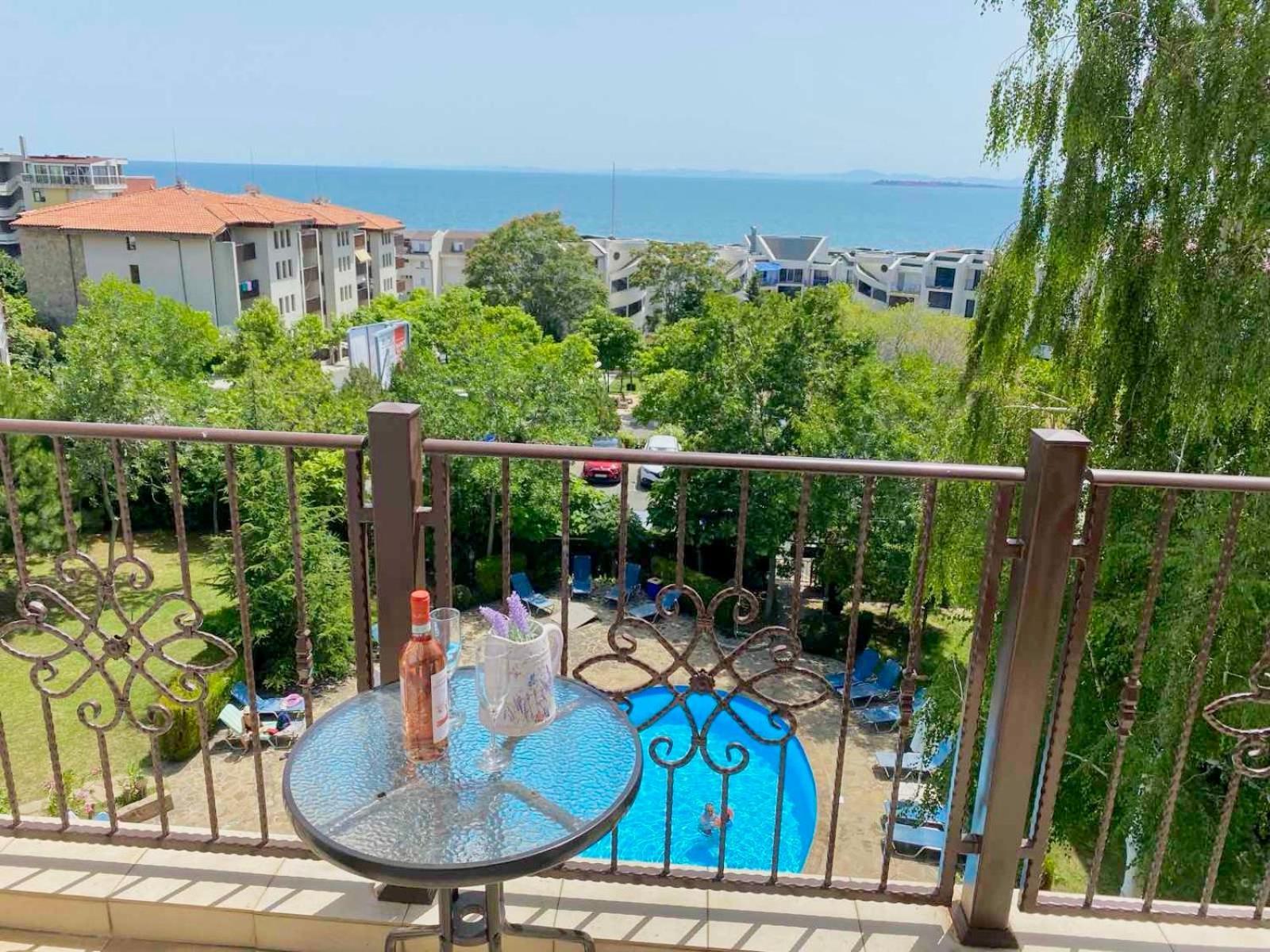Ferienwohnung Delfin Sea View Sweti Wlas Exterior foto